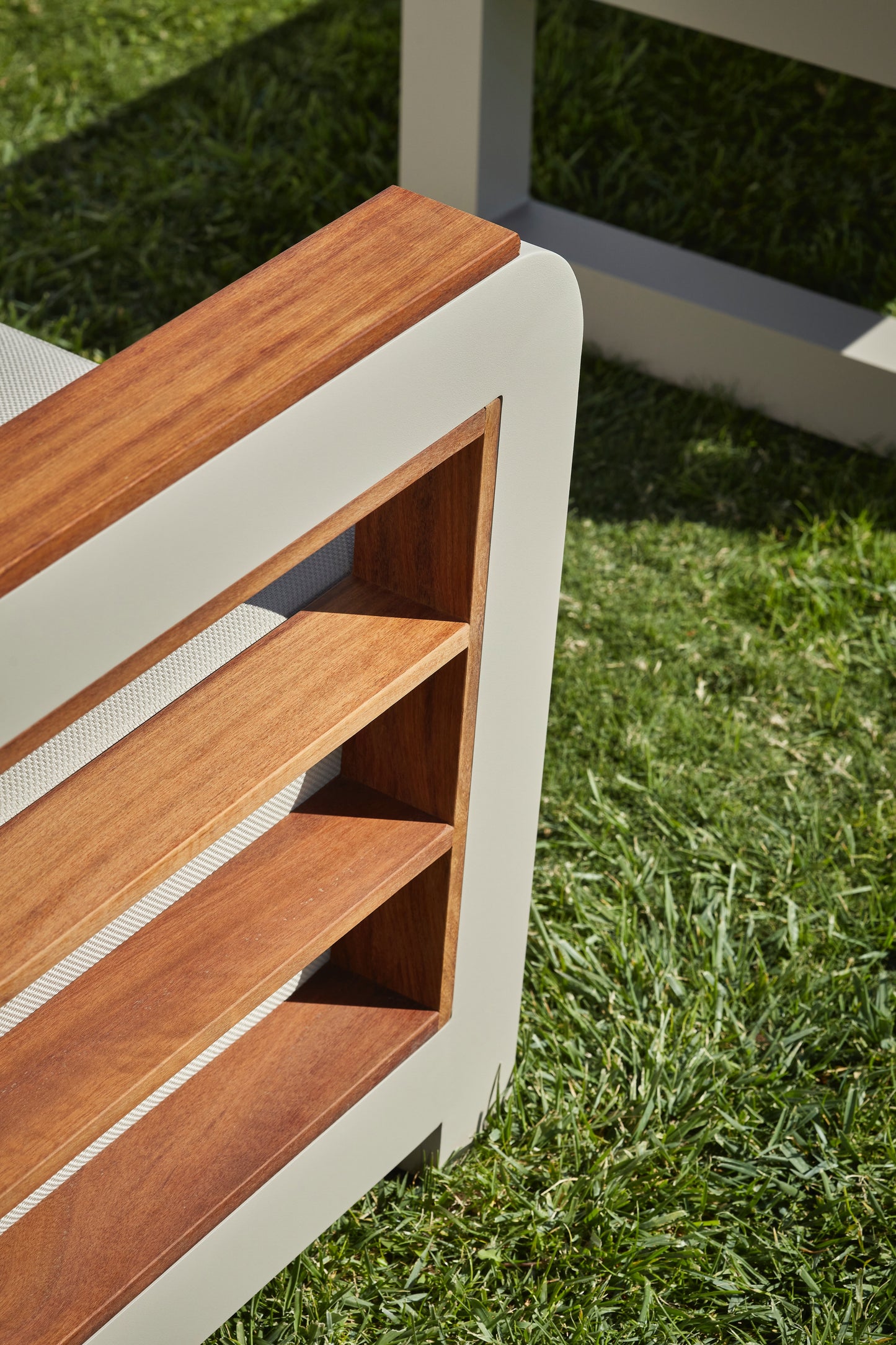 Monza Aluminum Garden Balcony Seating Group with Coffee Table