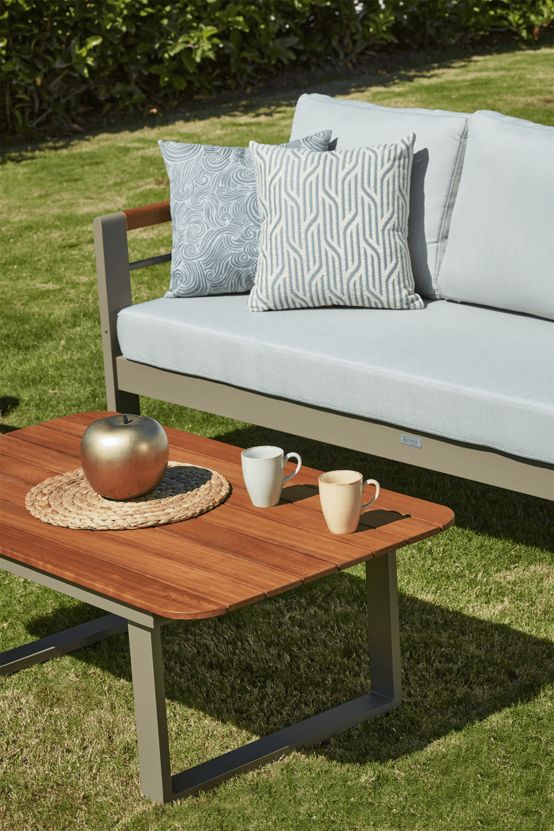 Ravenna 4 - Piece Aluminum Sofa Seating Group with Cushions