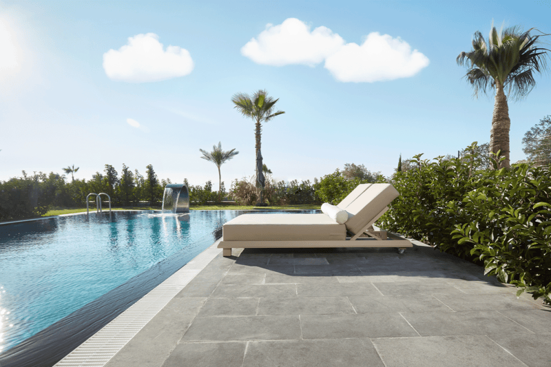 Mykonos Outdoor Aluminum Chaise Lounge