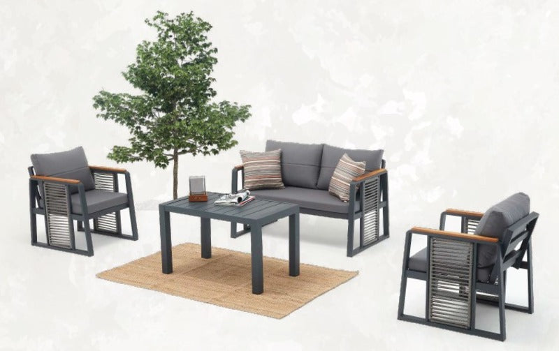 Monaco 4-piece Patio Set