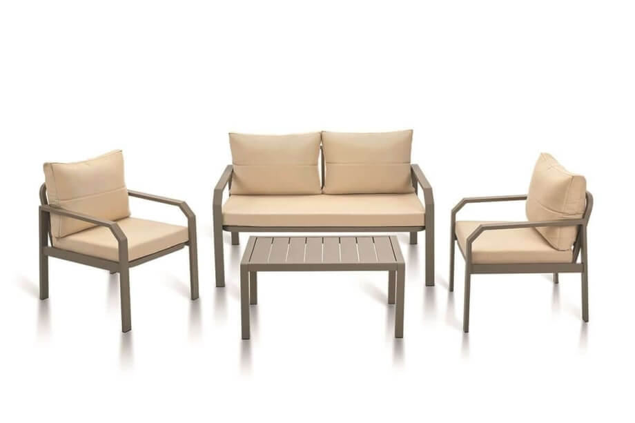 Marsala Cappuccino 4 Pc. Patio Set